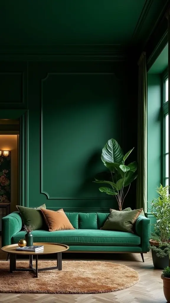dark green ceiling intimacy