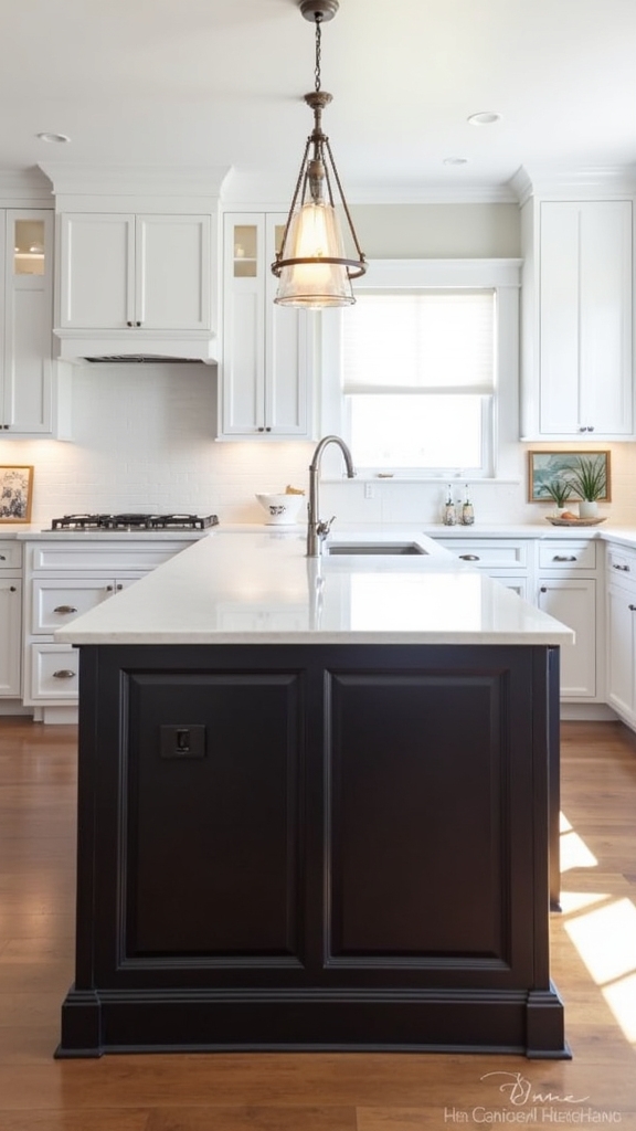 dark island white quartz