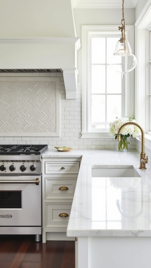 decorative tile layouts enhance kitchens