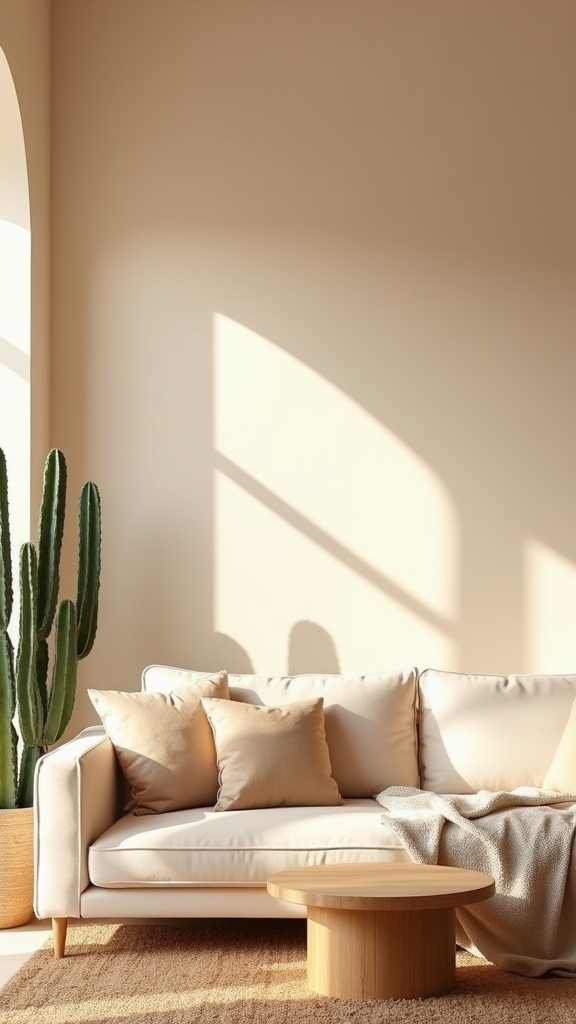 desert inspired soothing color palette
