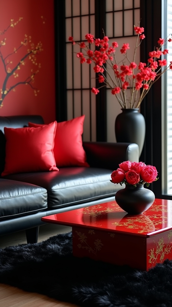 dramatic asian inspired retreat design