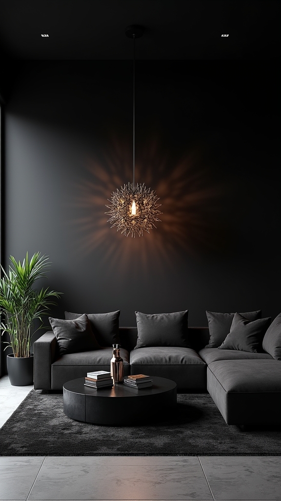 dramatic statement lighting design