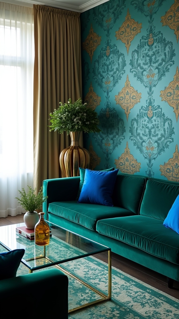 dynamic statement wallpaper design