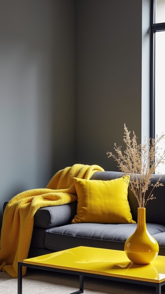 dynamic yellow home accents