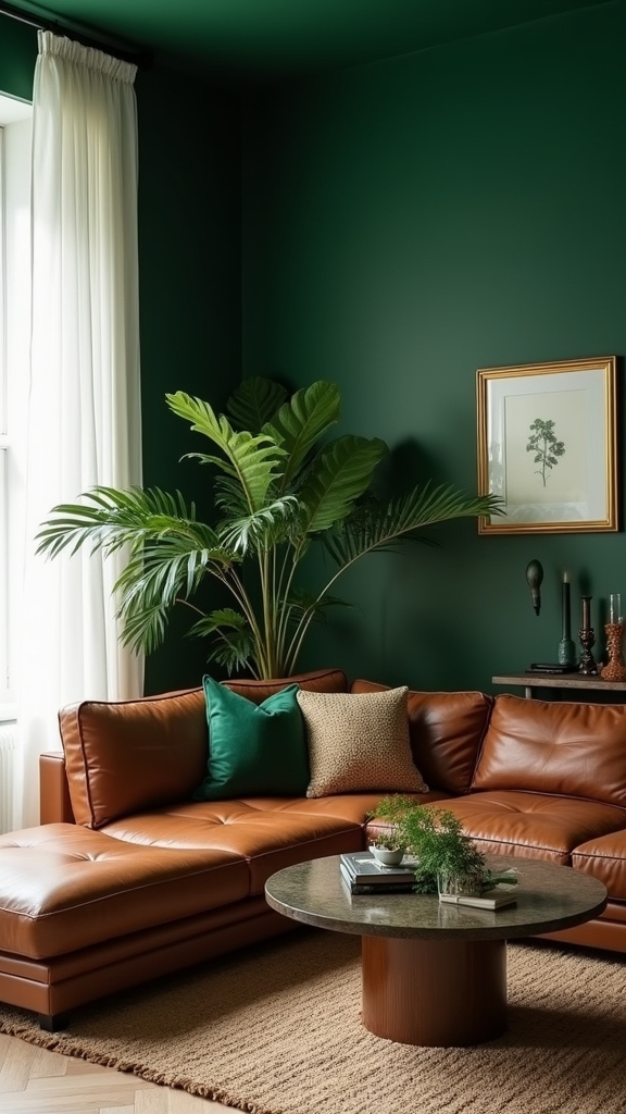 earthy color harmony established