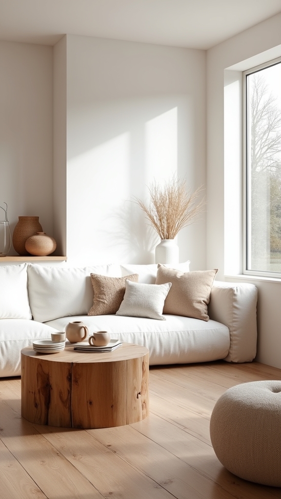 earthy minimal decor accents