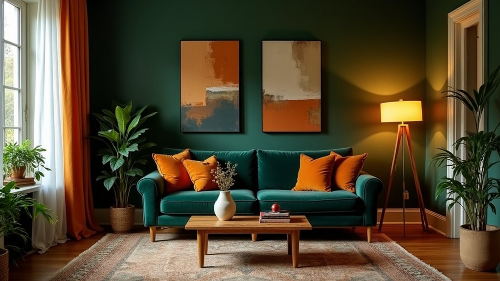 earthy mood living room
