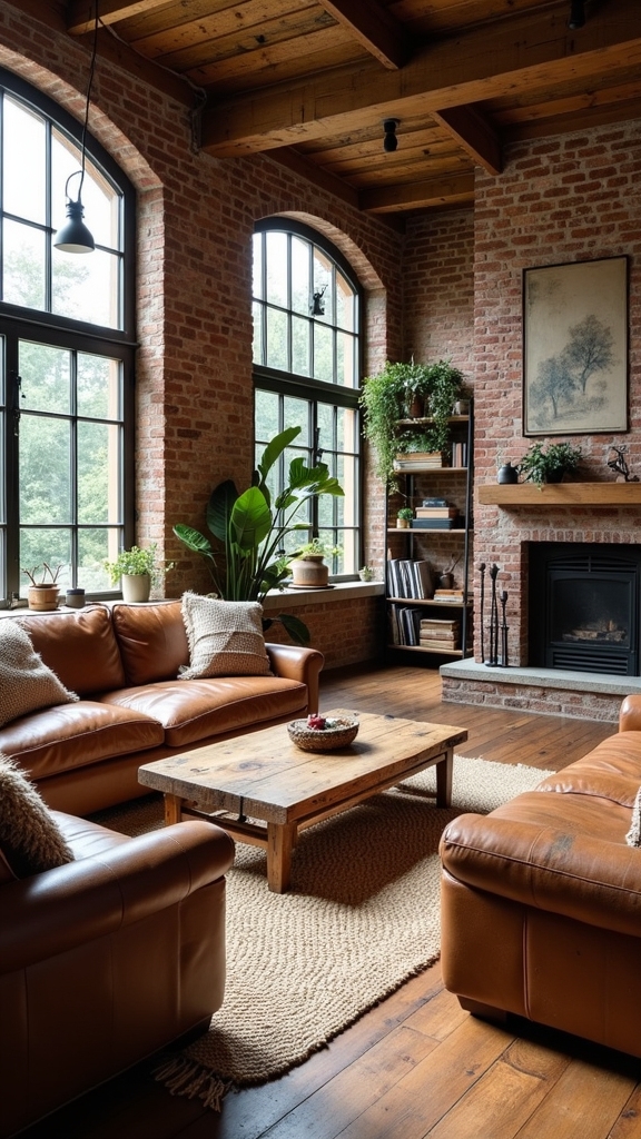 edgy industrial warmth balance