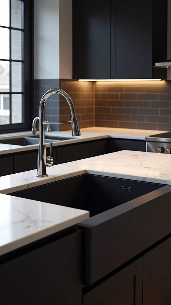efficient black sink solution
