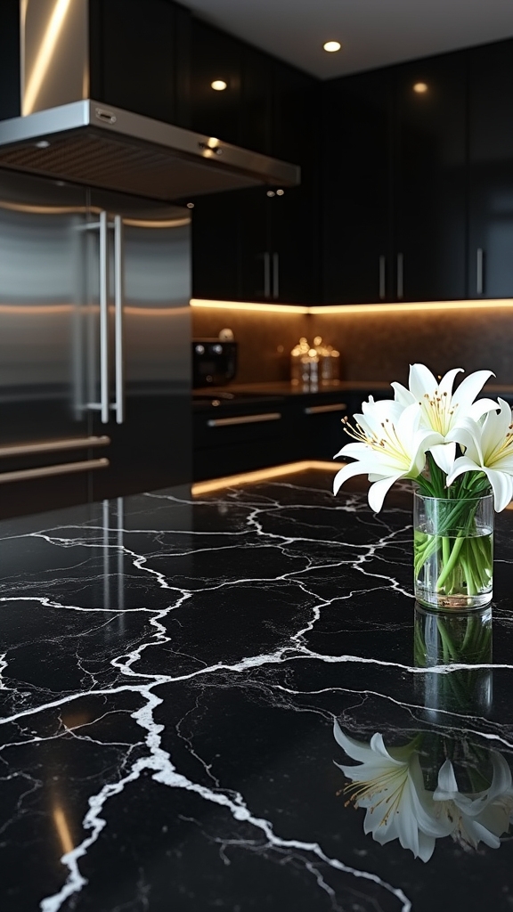 elegant black marble alternatives