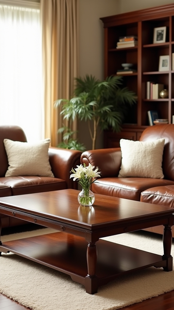 elegant brown and cream harmony