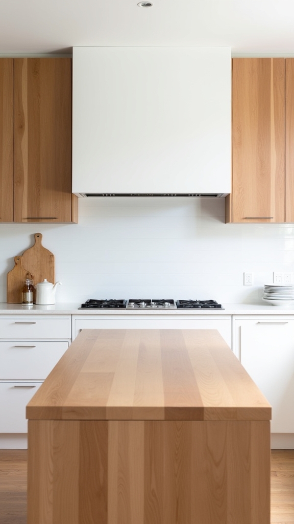 elegant contrast in kitchens