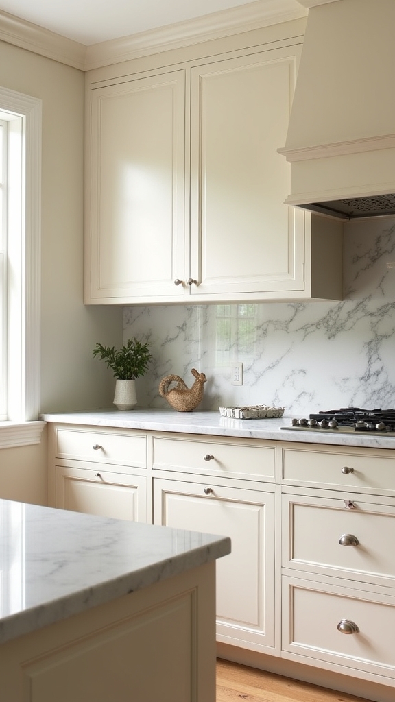 elegant cream and gray