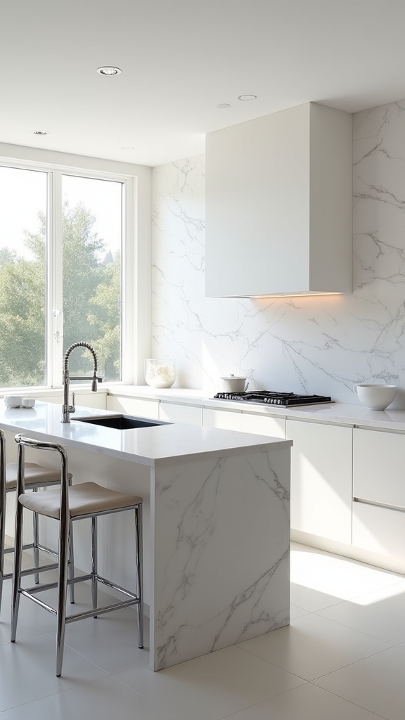 elegant durable marble countertops