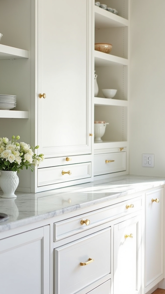 elegant functional kitchen storage