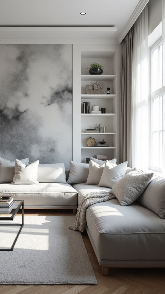 elegant geometric wallpaper design