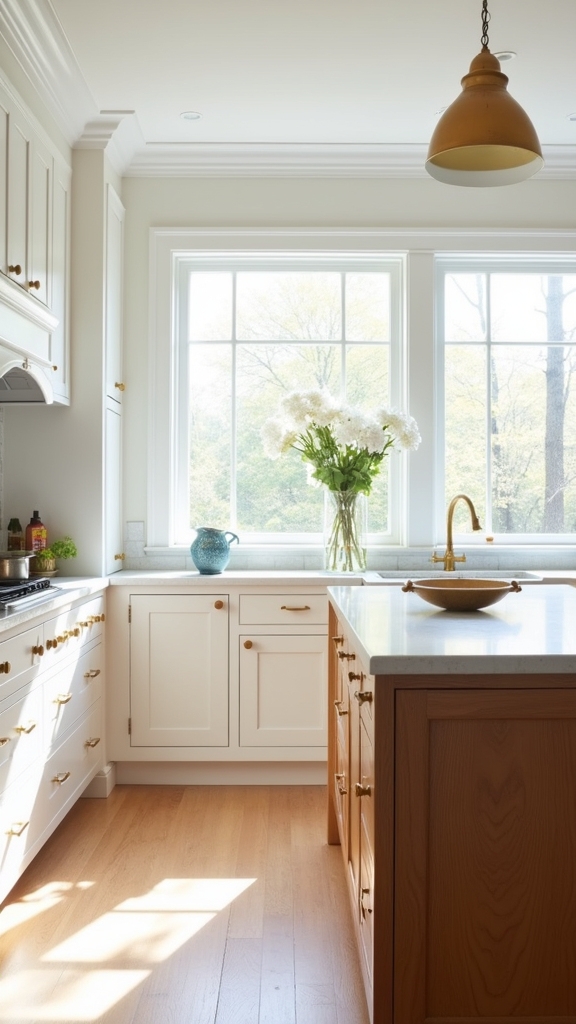 elegant gold accents shine