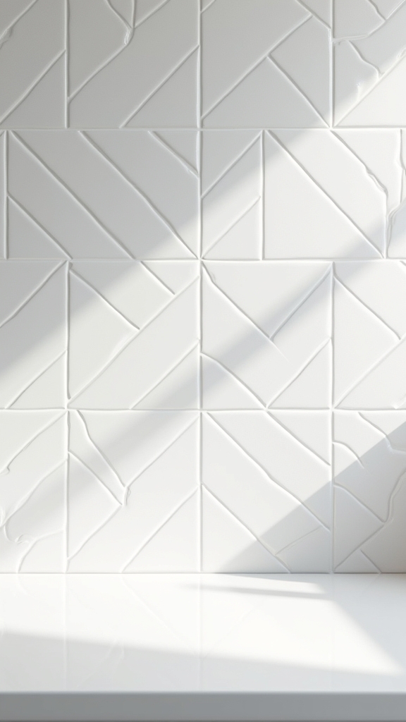 elegant herringbone tile design
