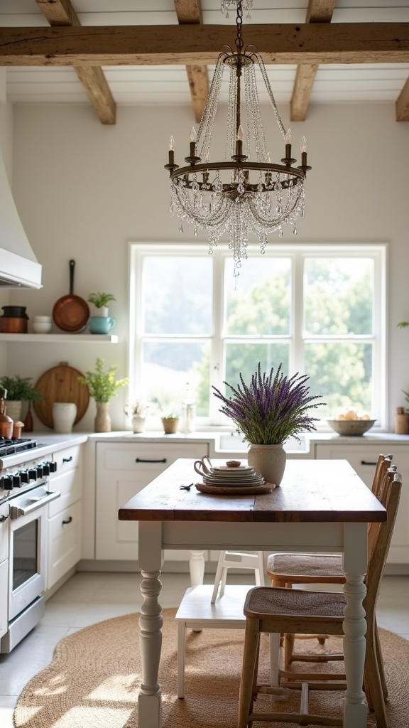 elegant lighting enhances kitchens