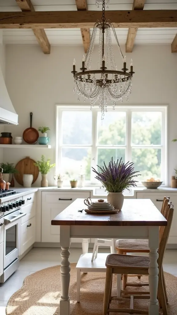 elegant lighting enhances kitchens