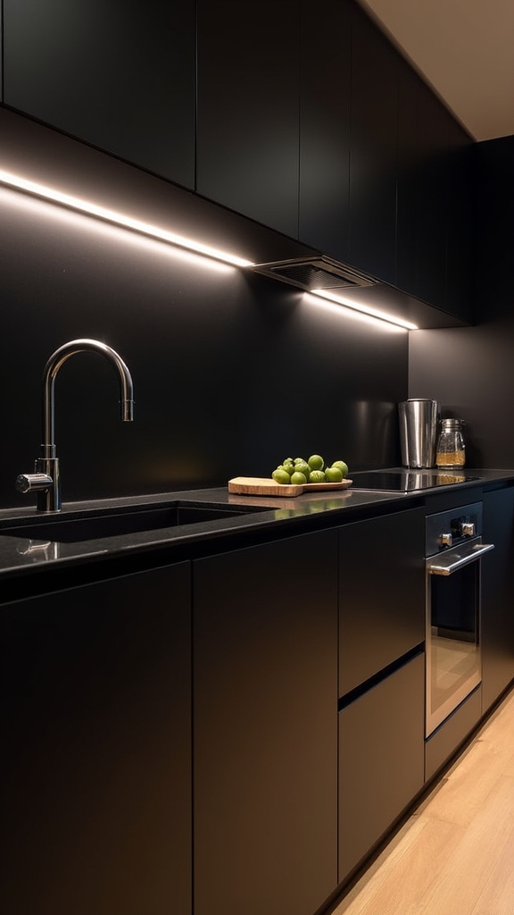 elegant lighting enhances sophistication