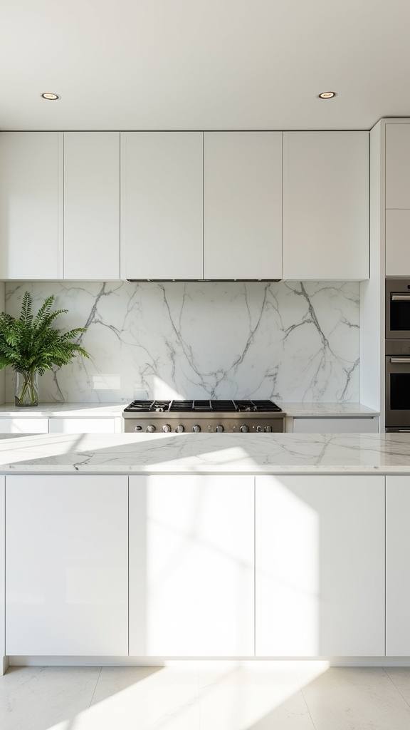elegant minimalist kitchen design