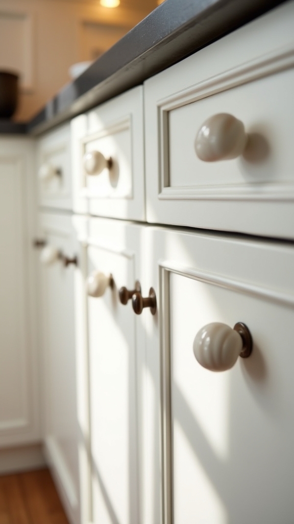 elegant shell shaped pulls