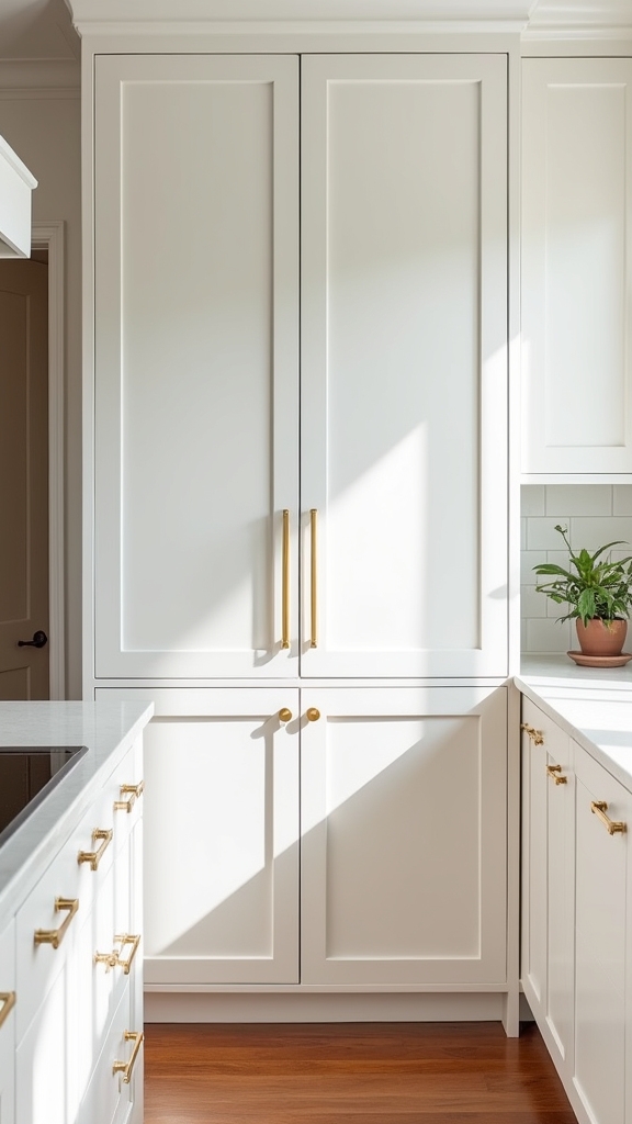 elegant white and gold fusion
