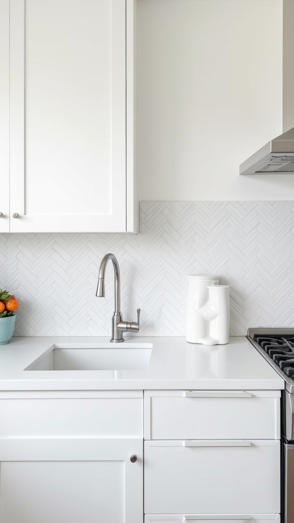 elegant zigzag tile design