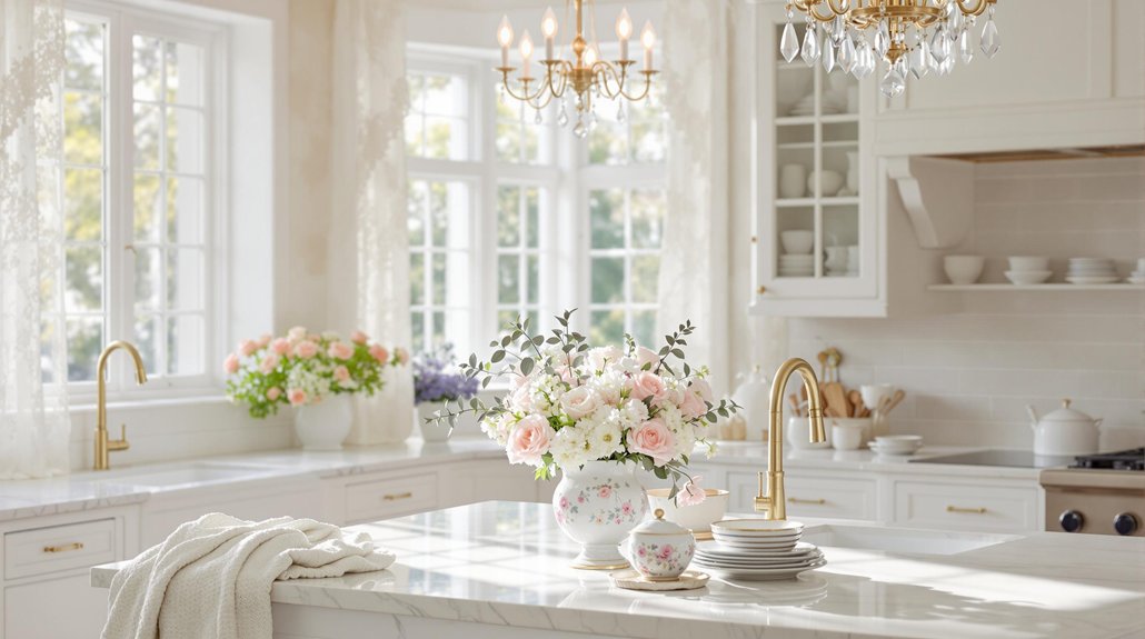 feminine and inspiring decor