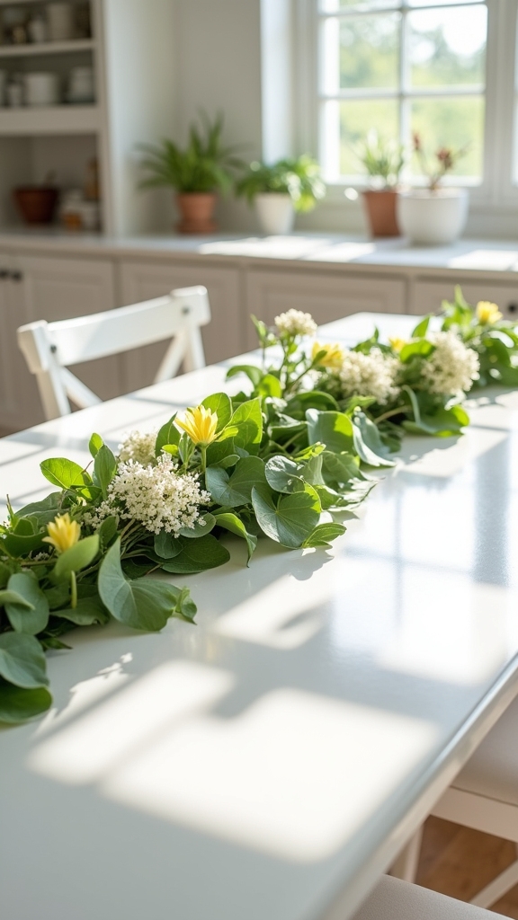 fresh floral greenery arrangements