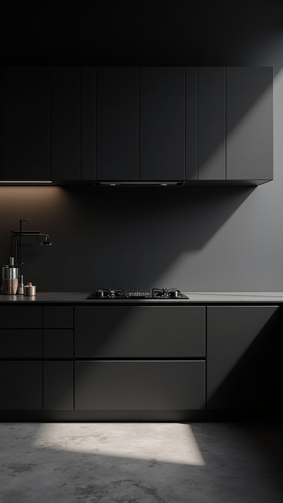 glossy versus matte cabinets