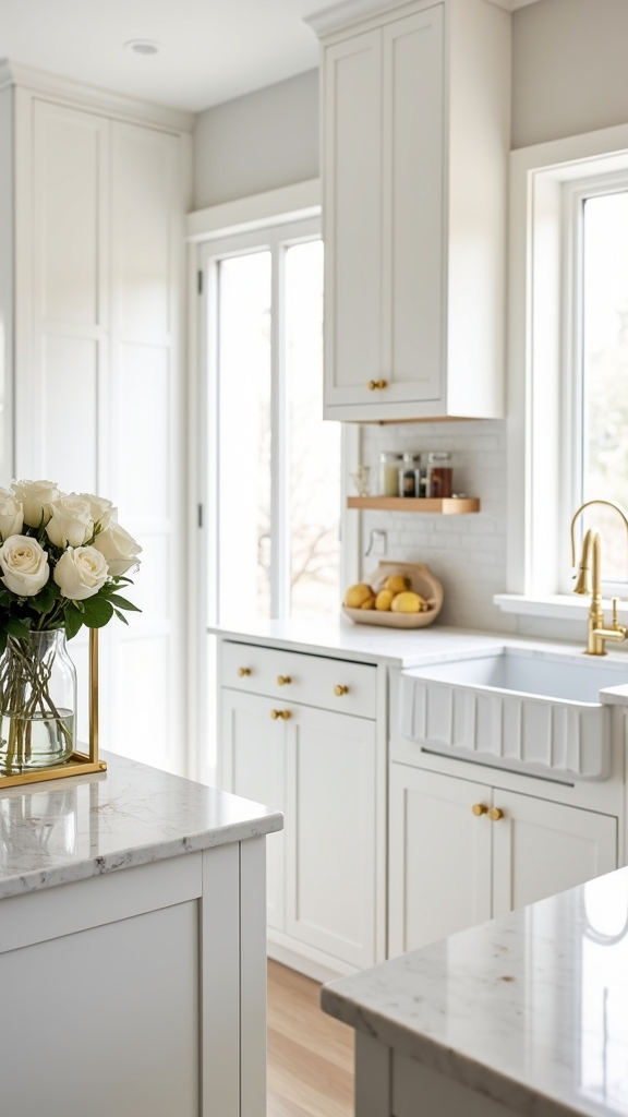 gold accents enhance sophistication