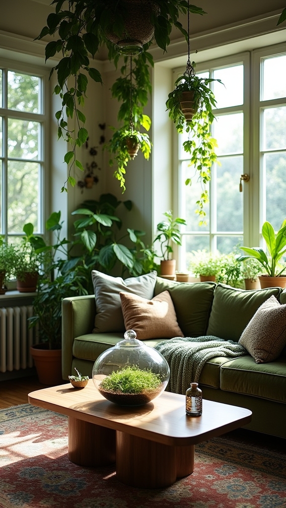 greenery for vibrant tranquility