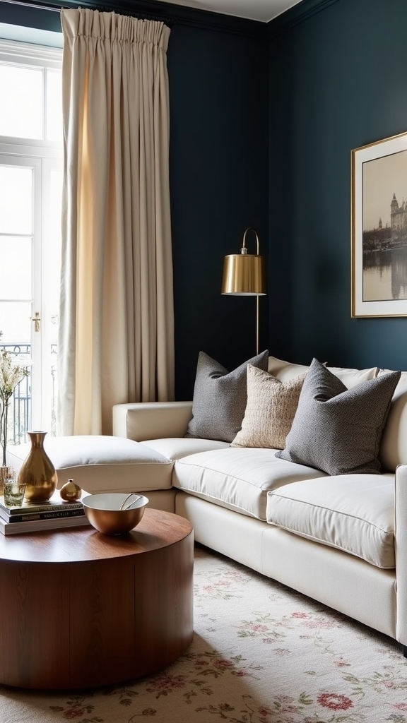 hague blue and linen