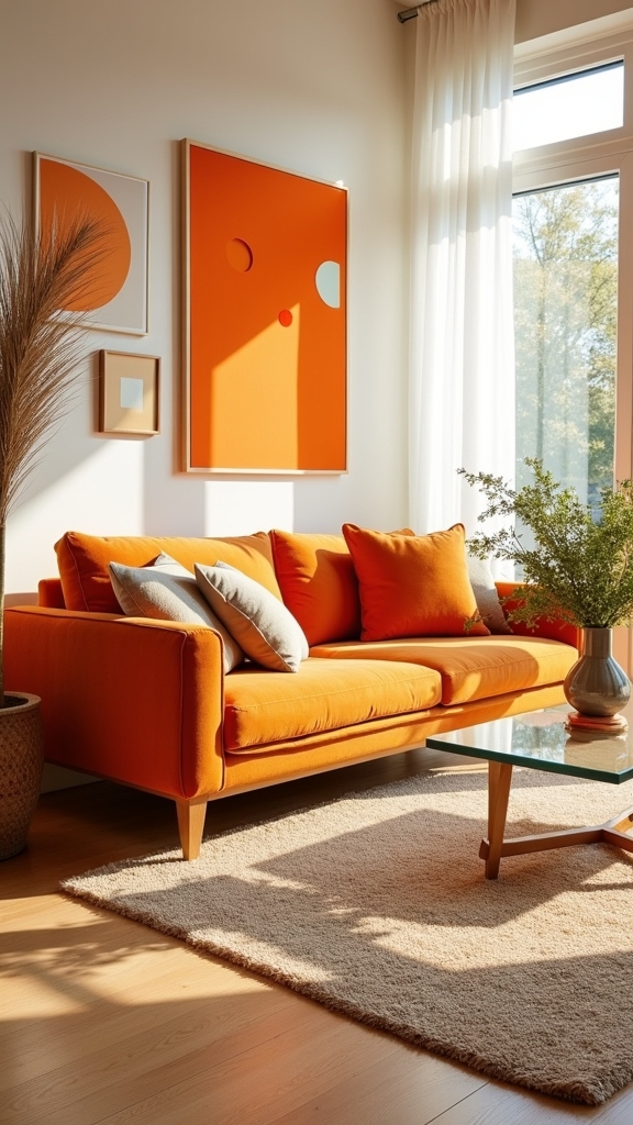 harmonious warm color balance