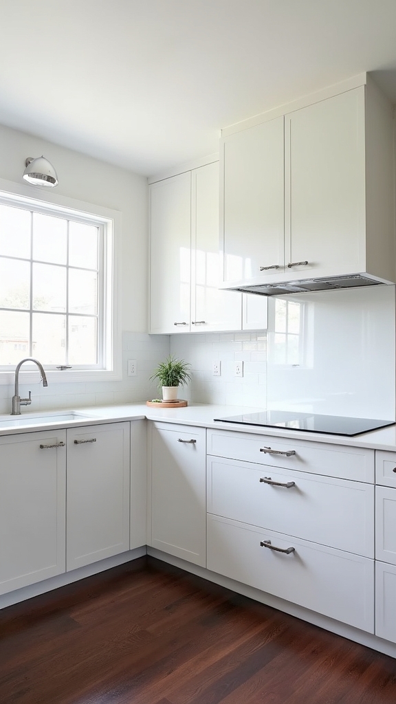 high contrast kitchen design elegance