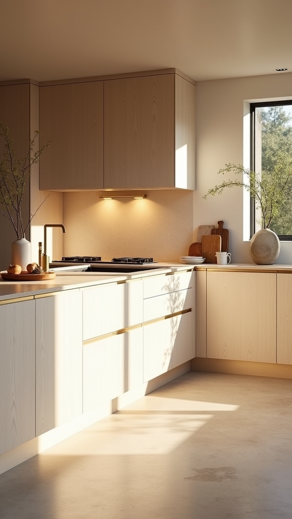 high gloss oak elegance