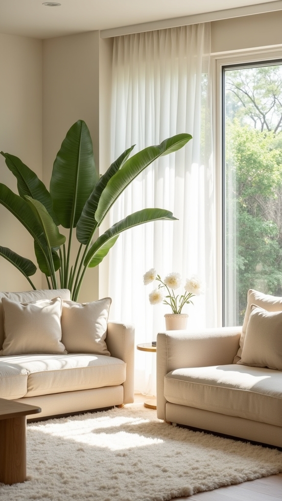 indoor greenery enhances ambiance