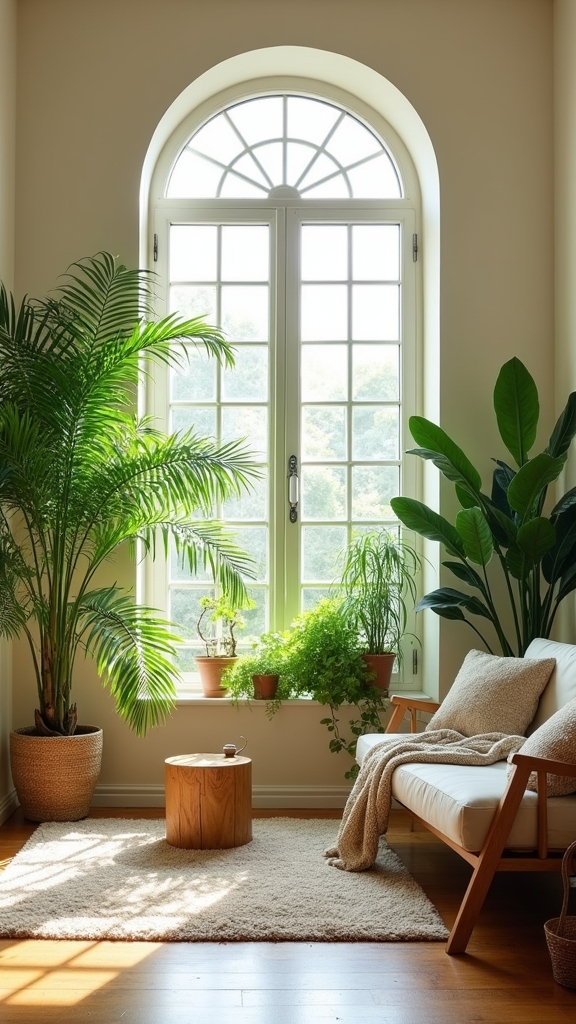 indoor greenery for tranquility