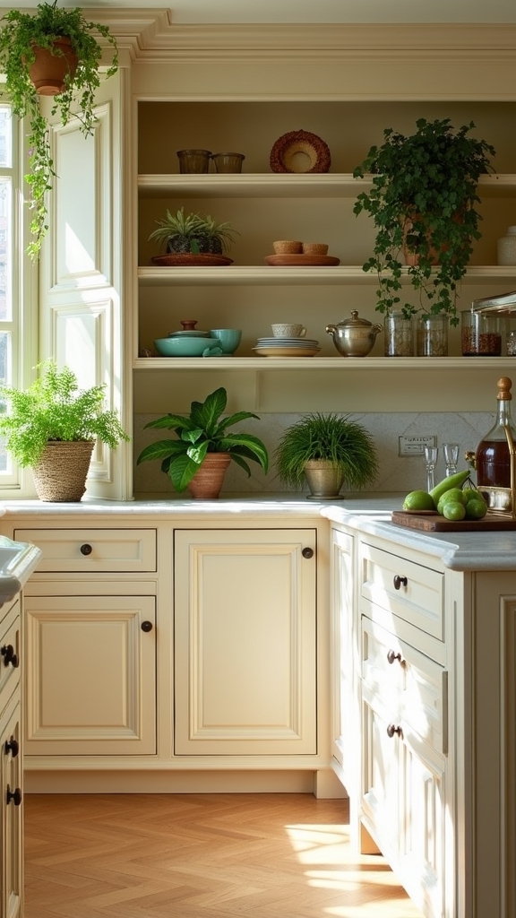 indoor plants enhance kitchens