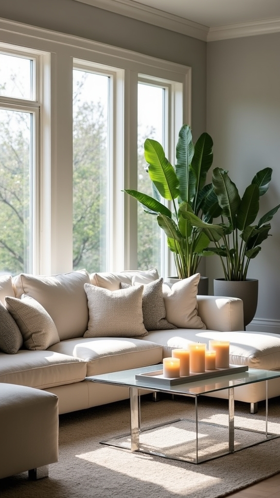 indoor plants enhance tranquility
