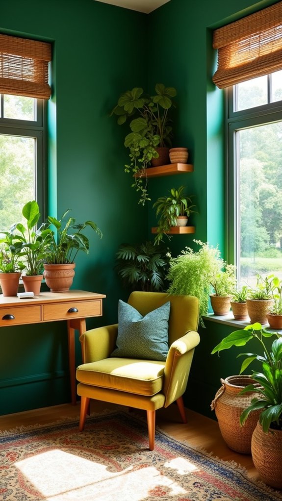 invigorating green workspaces enhance creativity