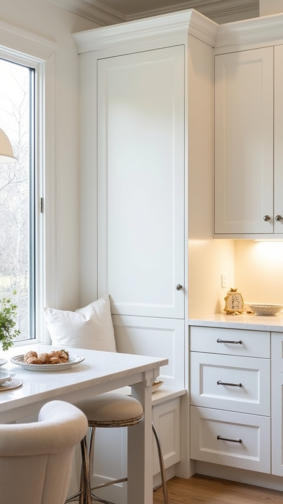 inviting functional kitchen seating