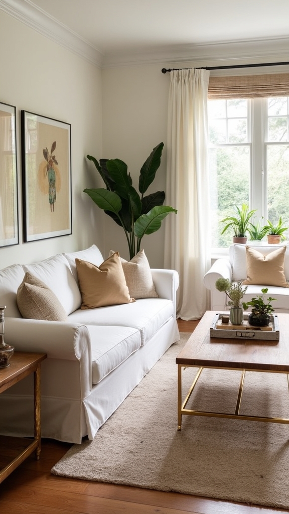 inviting warm neutral palette