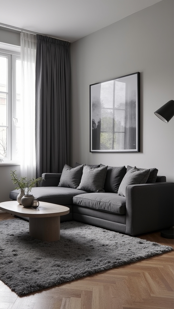 layered gray for sophistication