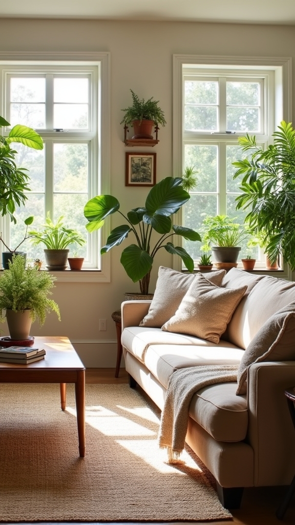 layered greenery enhances spaces