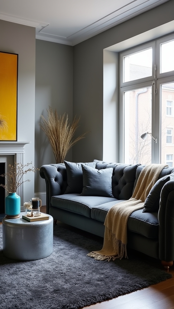 layered grey tones enhance depth