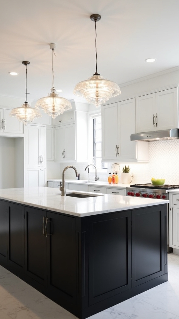 layered lighting enhances kitchens