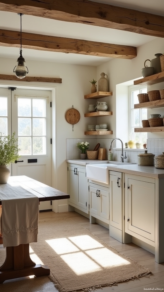 layered neutrals create depth